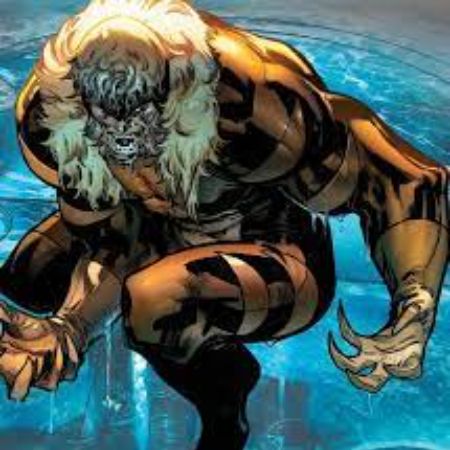 Sabretooth from Marvel Comics. 